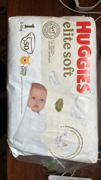 Памперсы HUGGIES elite soft