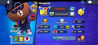 Аккаунт brawl stars, 58k кубков