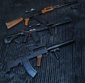 Игрушечный автомат с орбизами