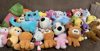 Продам мягкие игрушки в аппарат хватайка