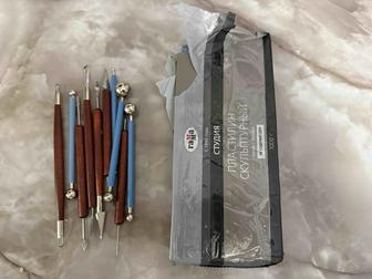 Набор для творчества Скульптурный пластилин и Стеки