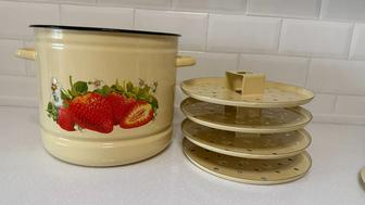 мантоварка эмалированная