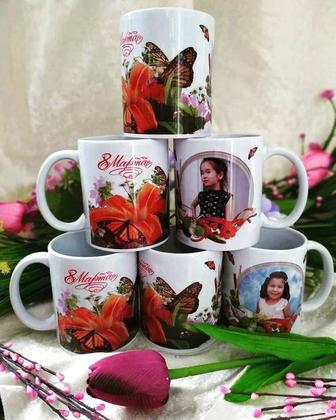 Делаем фото картинки на кружках