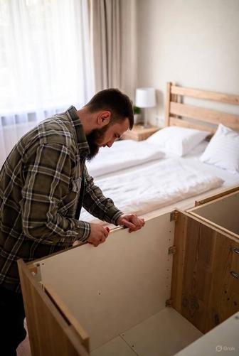 Качественная сборка и разборка, ремонт мебели любой сложности