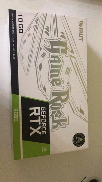 Видеокарта Видеокарта Palit GeForce RTX 3080 GameRock (LHR) 10Gb