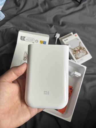 Продам фотопринтер Xiaomi Mi Portable Photo Printer. 20 шт фото бумага
