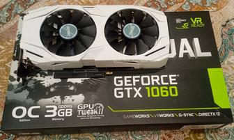 Видеокарта Asus GeForce 1060, 3Gb.