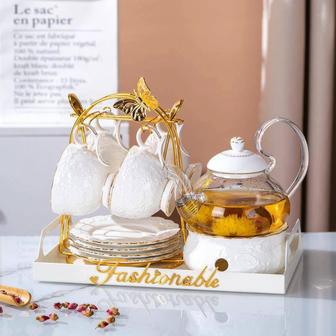 Чайник с 4 кружками