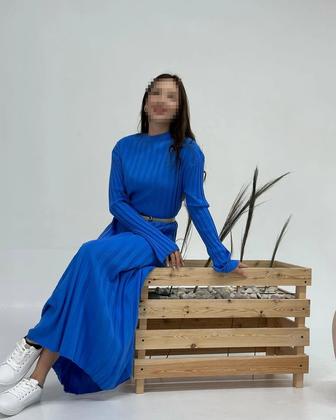 Платье из трикотажа