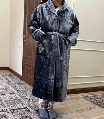 Шапан из бархата