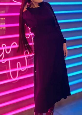 Продам черное платье турецкого производства