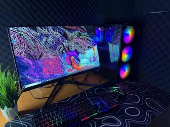 Компьютер ПК Комплект / 165Hz Ryzen 5 1600 GTX 1050Ti 4GB 16GB DD