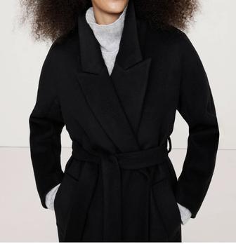 Итальянское шерстяное пальто с кашемиром