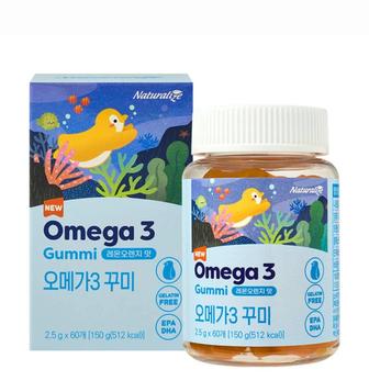 Омега 3 Gummi Naturalize 60 шт мармеладки