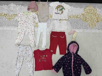 Отдам детские вещи куртка футболки шапка штаны