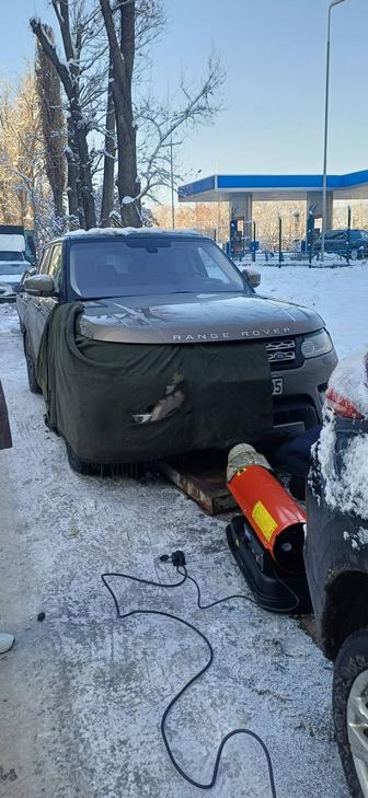 Отогрев авто