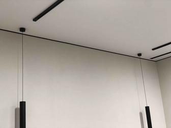 Монтаж черных вставок