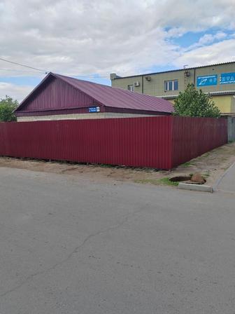 Установка заборов из профнастила с бетонированием столбов ИП ПрофГарант