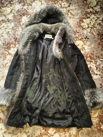 Зимняя пихора с натуральным мехом