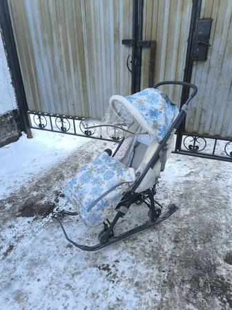 Санка коляска прогулочная продам