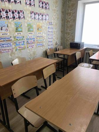 4 Парта 8 стульясымен сатылады