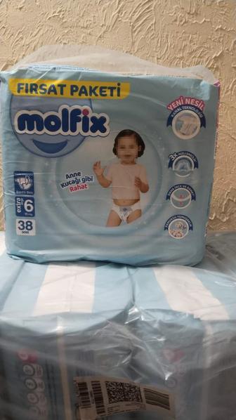 Памперсы Mofix 38 шт,размер 6