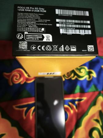 Продам телефон POKO X6 pro 12 гиг оперативки память 512 в отличном состояни