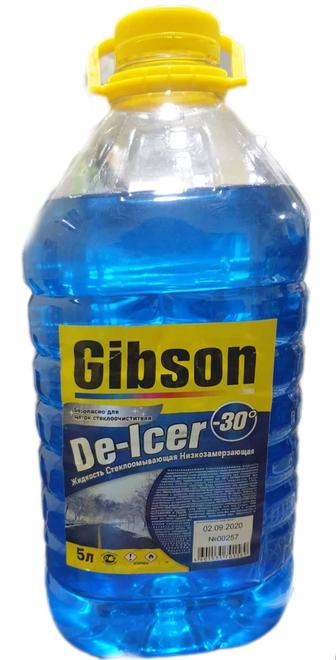 Жидкость для стеклоомывателя Gibson De-Icer -30С 5 л