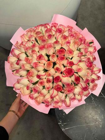 Цветы 101 роза