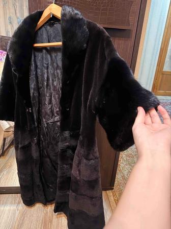 Норковая стриженная шуба