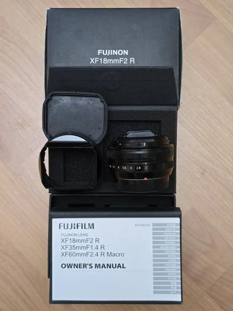 Объектив Fujifilm XF 18/2 R