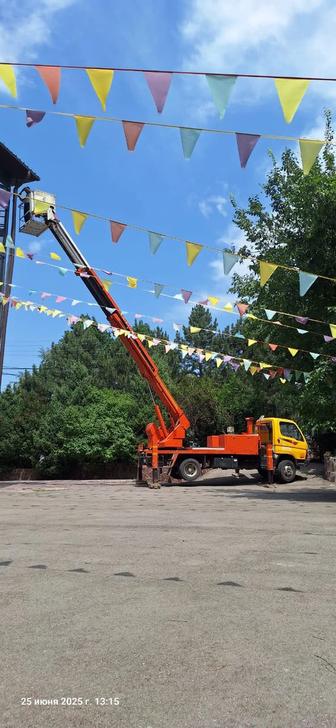 Услуги автовышки 17 метров