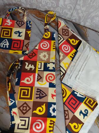 Кухни комплект сыпыра, фартук , шопер