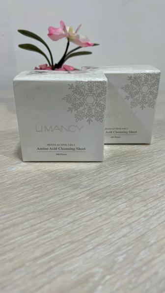 Диски аминокислотные очищающие для лица и рук LIMANCY 100 шт.