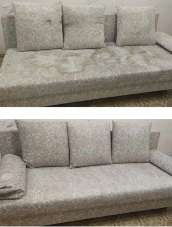 Чистка мебели по вызыву на дом.