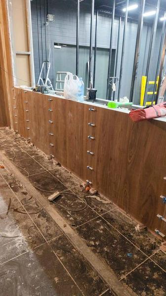 Монтаж керамогранита