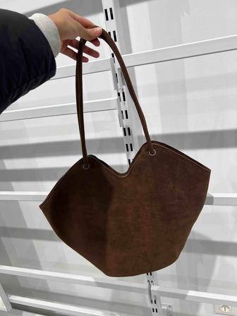 Сумка замша