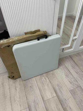 Стол пластиковый 120 на 60 , складной книжка