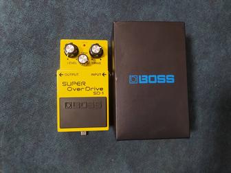 Педаль эффектов Boss SD-1 Super OverDrive для электрогитары