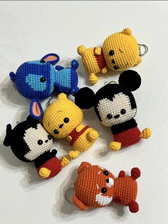 Брелки подвески герои Диснея