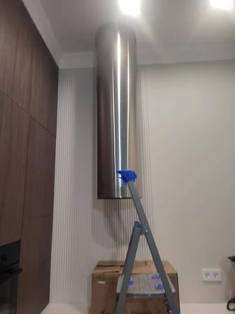 Установка кухонной вытяжки