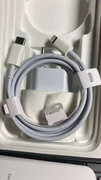 Быстрая Зарядка 20W Айфон Адаптер+Шнур USB-C Lightning iPhone Зарядка