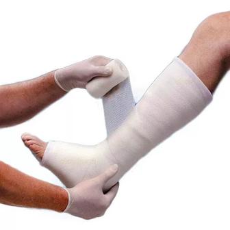 Наложение полимерного гипса