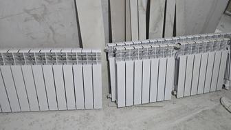 Радиатор алюминиевый.