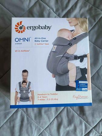 Продам Эргорюкзак Ergobaby Omni Breeze Graphite Grey до 20.4 серый