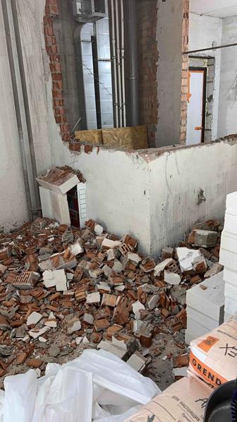 Профессиональный демонтаж стен. Перепланировка под ключ.