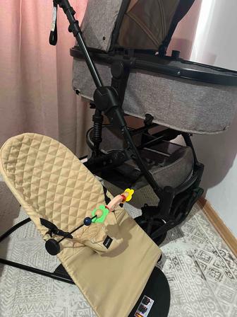 Детский шезлонг качалка