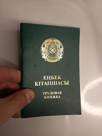 Трудовая книжка 2000 года