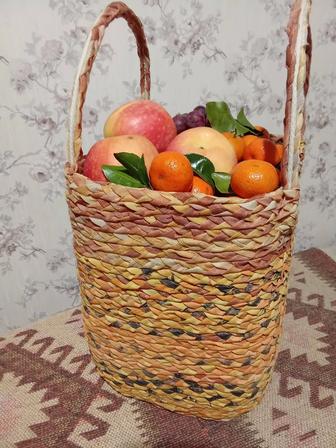 Корзина ручной работы