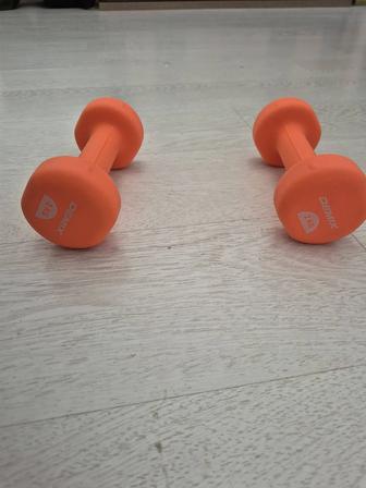 Гантели, 2 шт по 2 кг